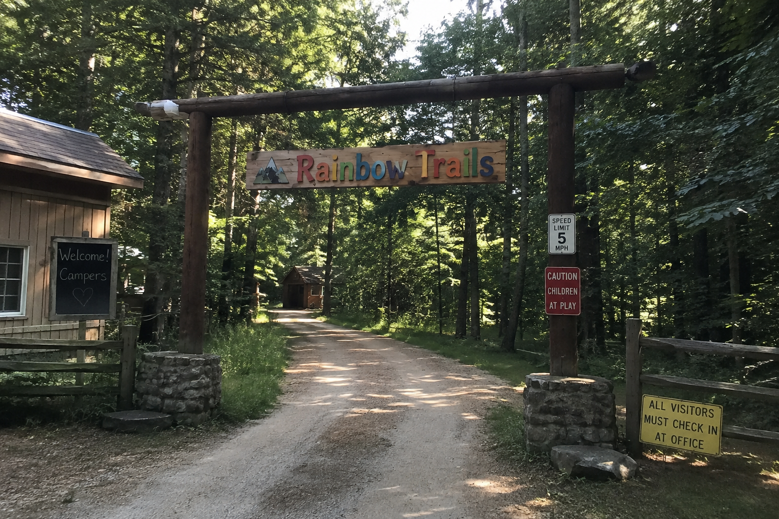 Rainbow Trails entrance